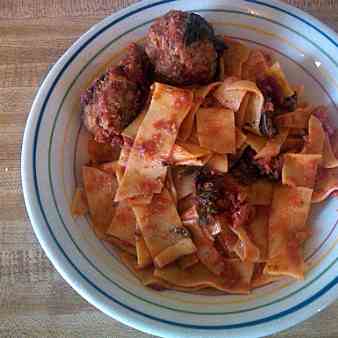 Homemade Pappardelle