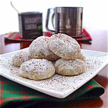 Hazelnut Snowball Cookies