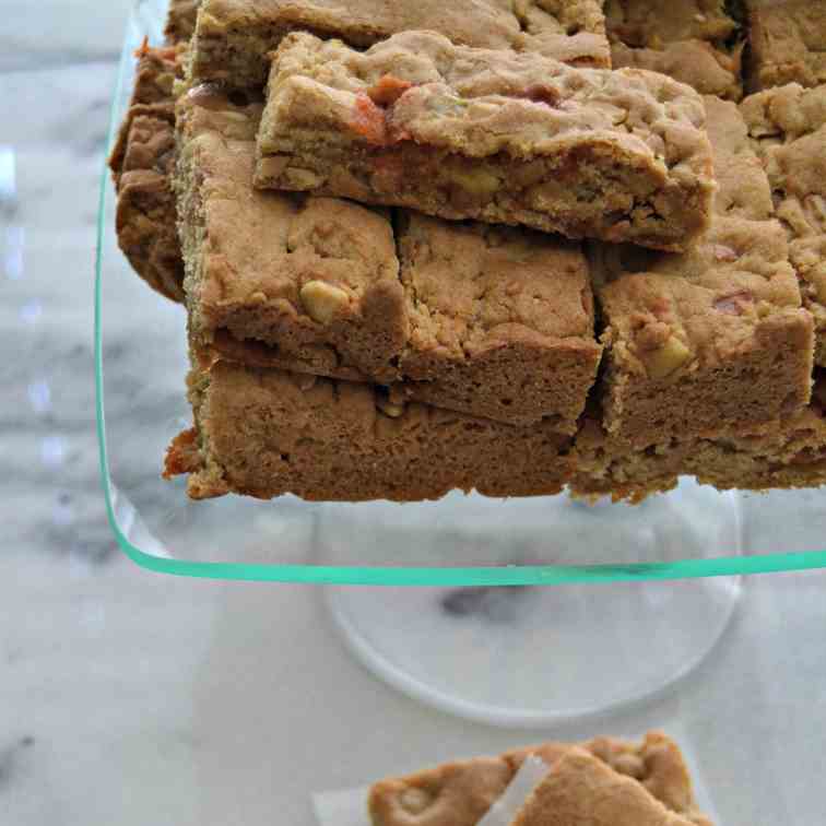 Peanutty Cookie Bars