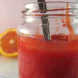 Blood orange curd