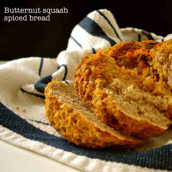 Butternut squash bread
