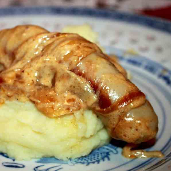 Chipolata with Onion Cream Sauce