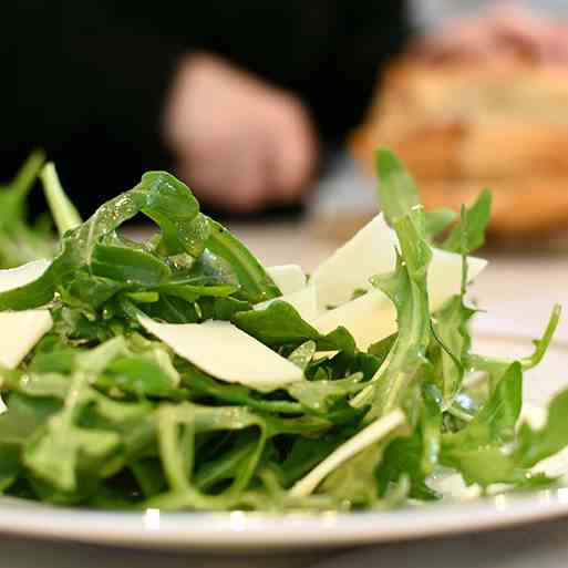 Arugula with Parmesan