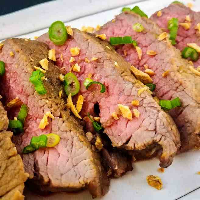 Marinated Rib-Eye Steak