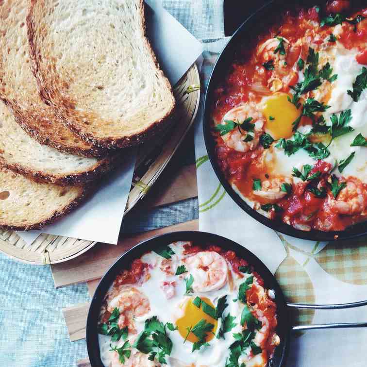 Tunisian Breakfast: Shakshuka