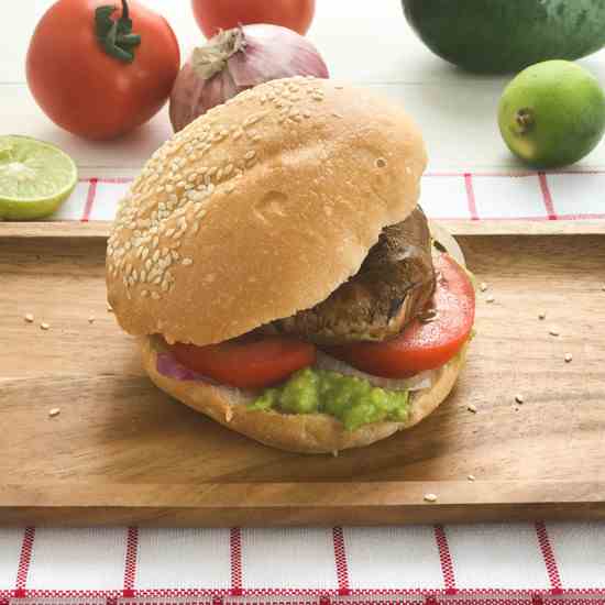 Portobello Mushroom Burger