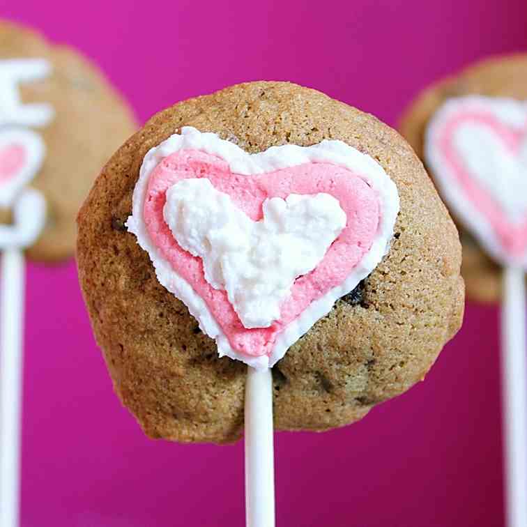 Chocolate Chip Cookie Pops