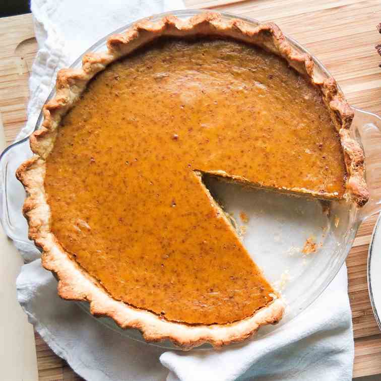 Classic Homemade Pumpkin Pie