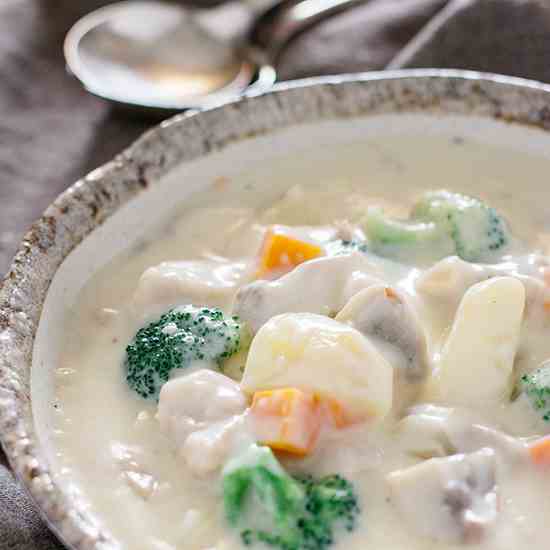 Chicken Creamed Stew