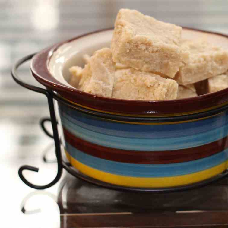 Cashew nut Fudge aka Burfi