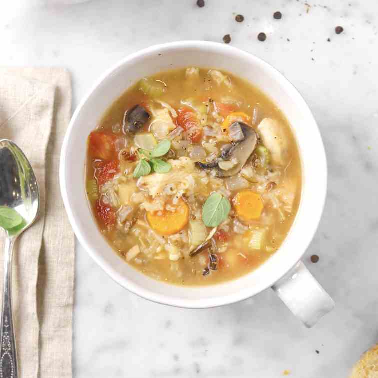 Chicken and Wild Rice Soup