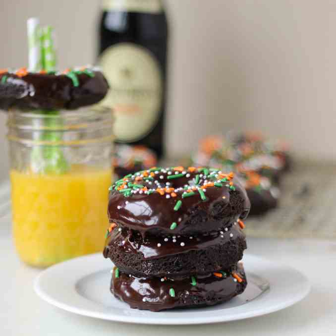 Guinness Stout Chocolate Donuts