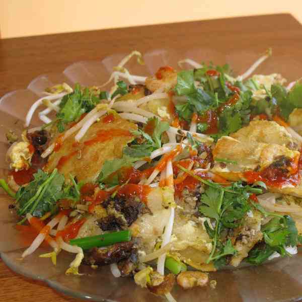 Oyster omelette