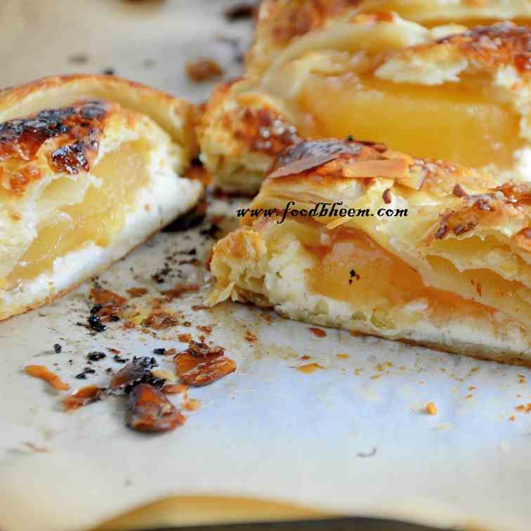 Apple And Bacon Puff Pastry Tart Recipe