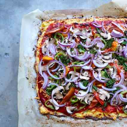 Cauliflower Dough Pizza