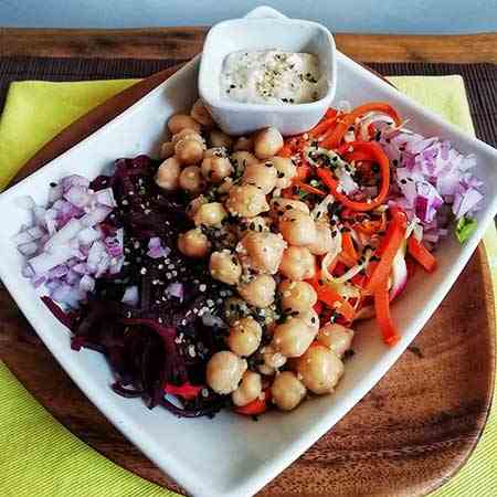 Roasted Beet and Carrot Noodles 