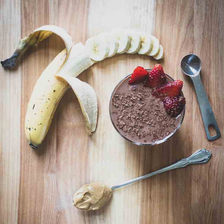 Chocolate Peanut Butter Smoothie