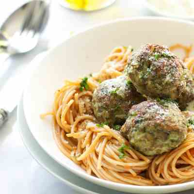 Kale Sneak in Meatballs