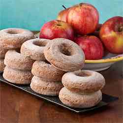 Apple Butter Maple Syrup Donuts