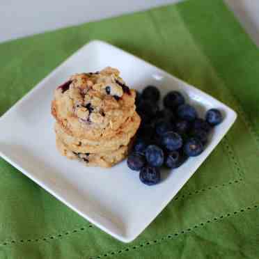 Blueberry White Chocolate Cookies