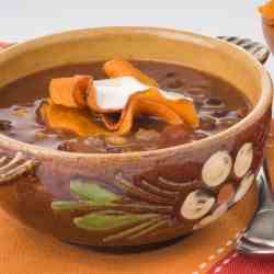 Southwestern Black Bean Soup