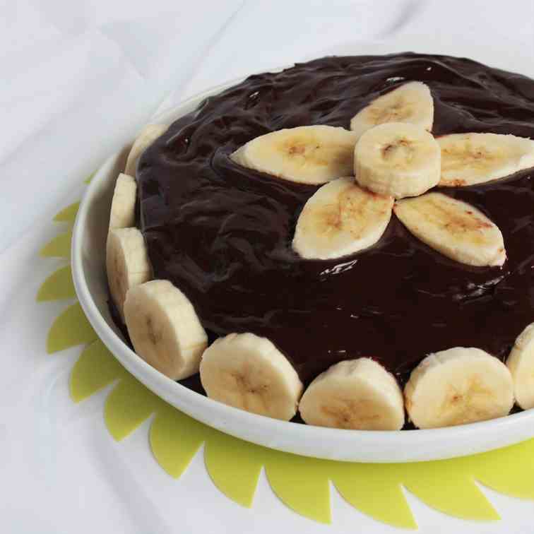 Bananas Gone Nuts garbanzo bean cake