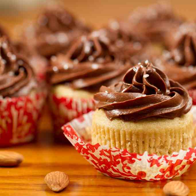 Gluten Free Almond Joy Cupcakes