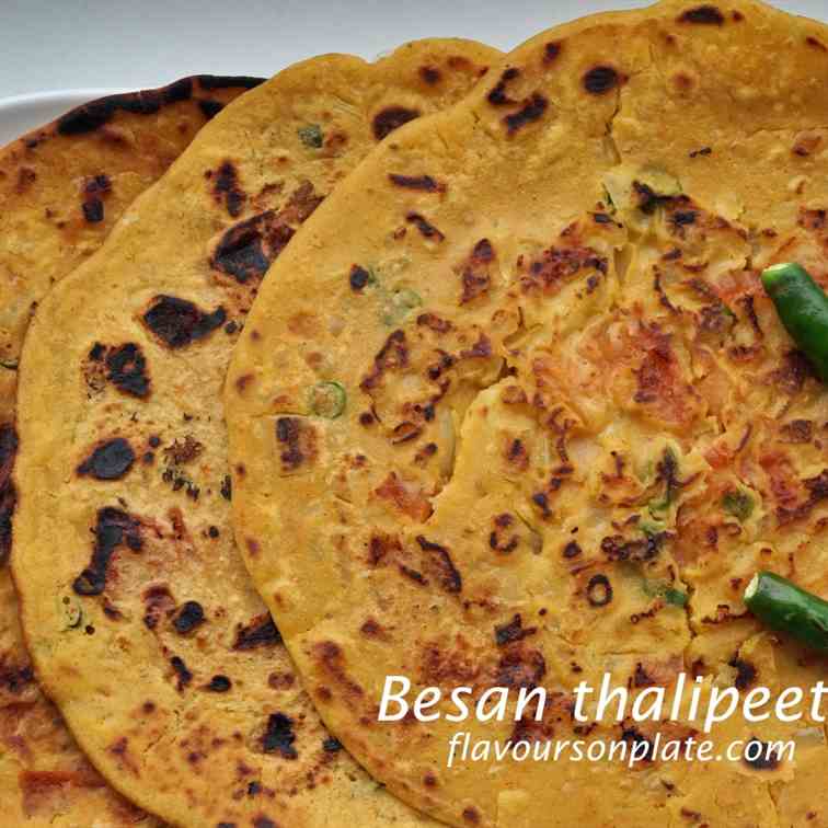 Besan thalipeeth