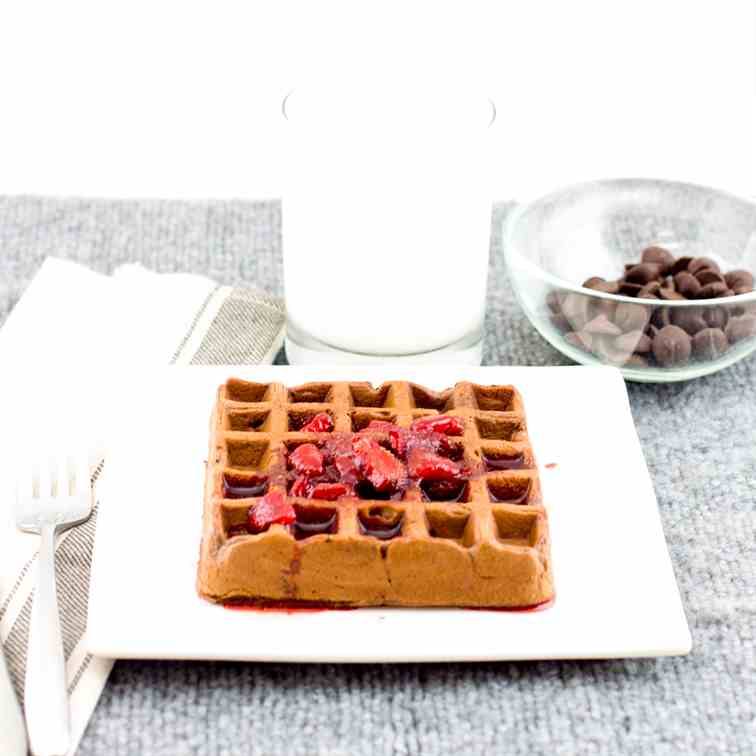 Chocolate Walnut Waffle