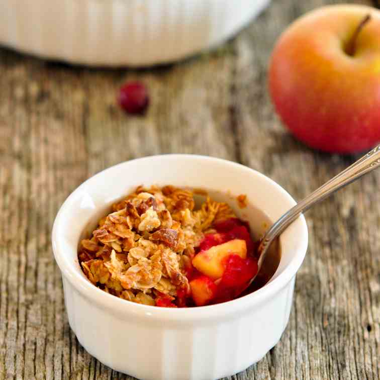 Cranberry Apple Crisp