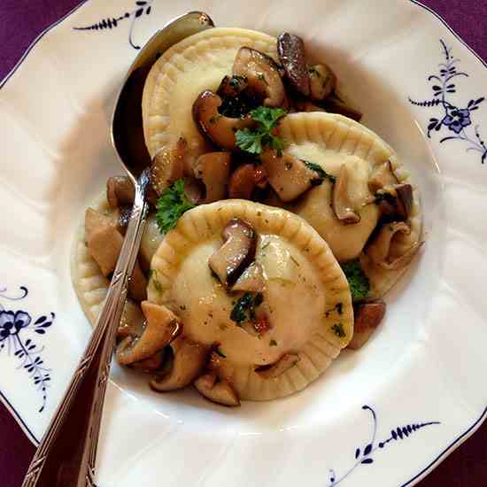 Mushroom Ravioli