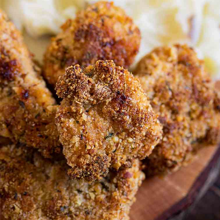 Almond Crusted Chicken Nuggets