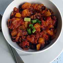 Black Bean Chili w Butternut Squash