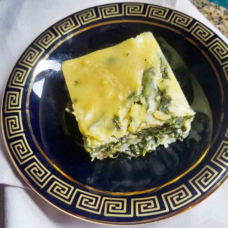 Greek Spinach Parsley Pie