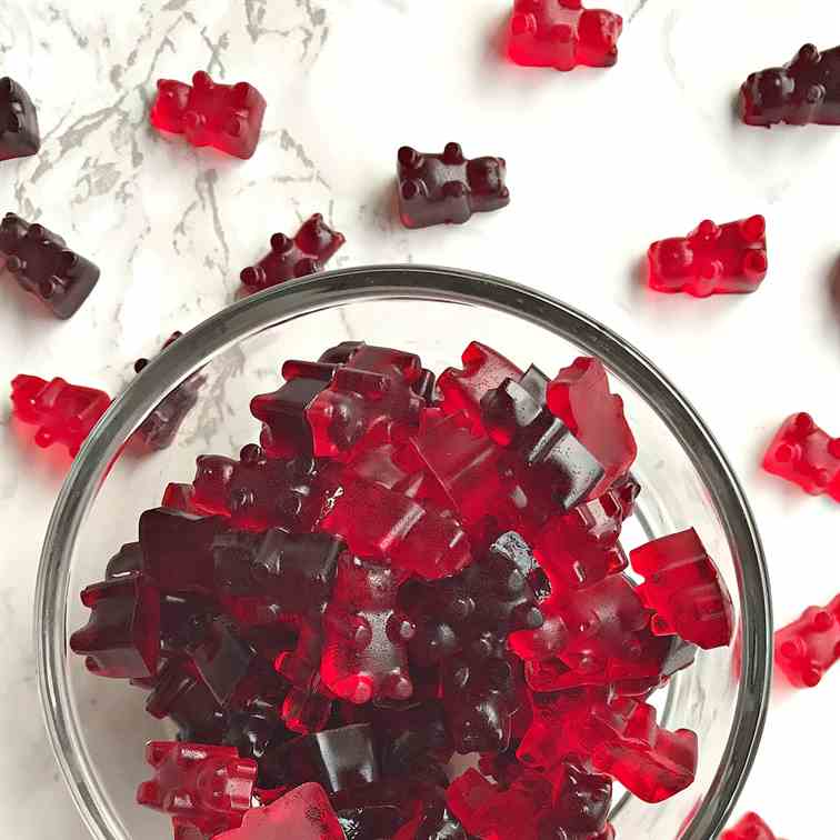 Wine Filled Gummy Bears