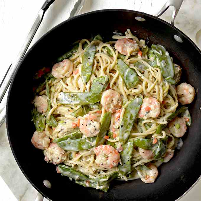 One-Pot Shrimp and Pasta