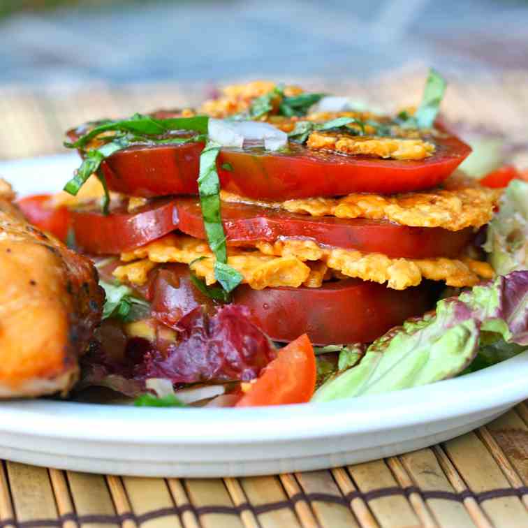 Heirloom Tomato Stacks/Parmesan