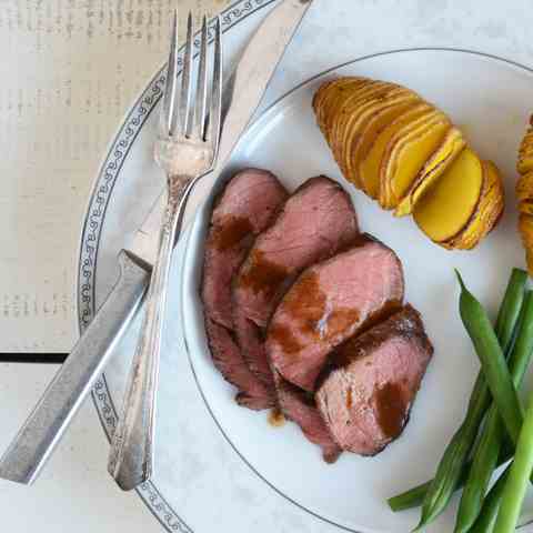 Spiced Sirloin Roast for Two