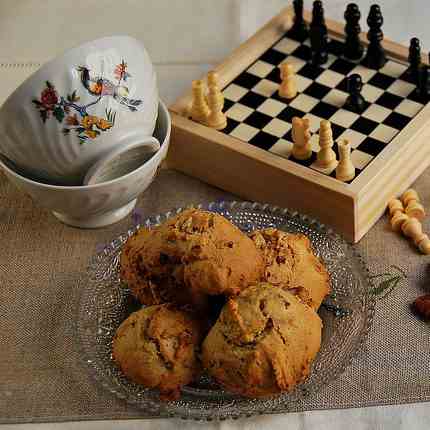 Canadian cookies with pecans