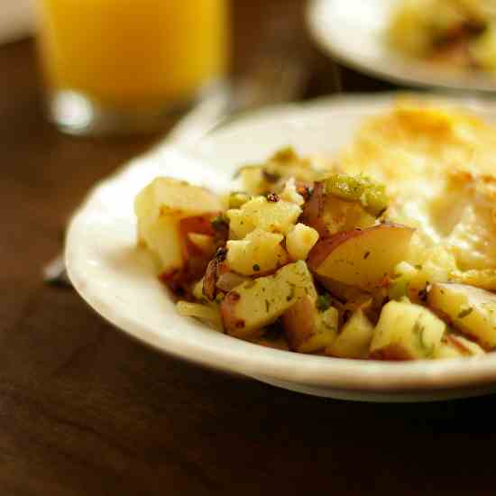 Red Breakfast Potatoes