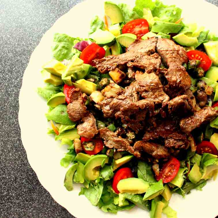 Warm Beef Salad