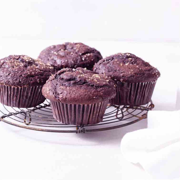 Double Chocolate Chip Muffins