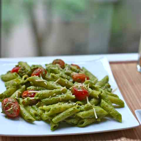 Pesto Walnut Pasta