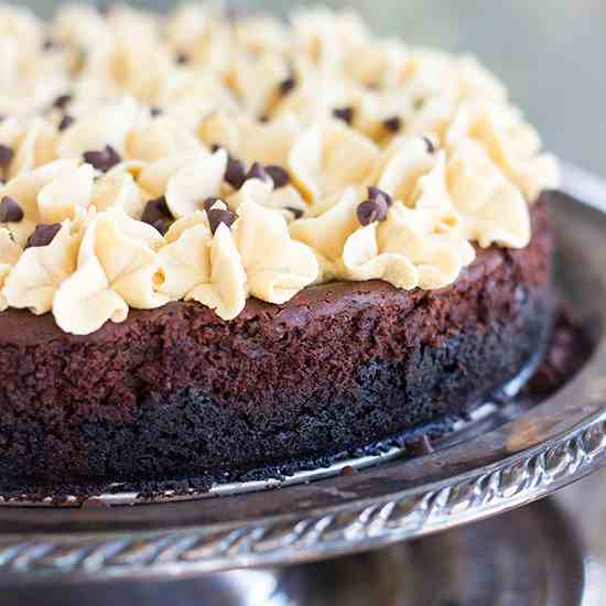 Ultimate Chocolate Peanut Butter Torte