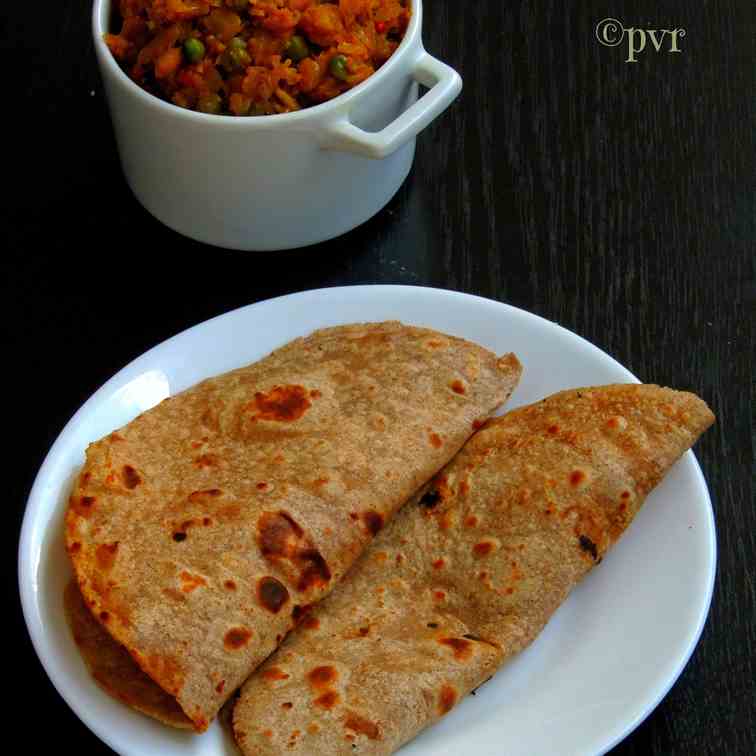 Millet Tofu Paratha