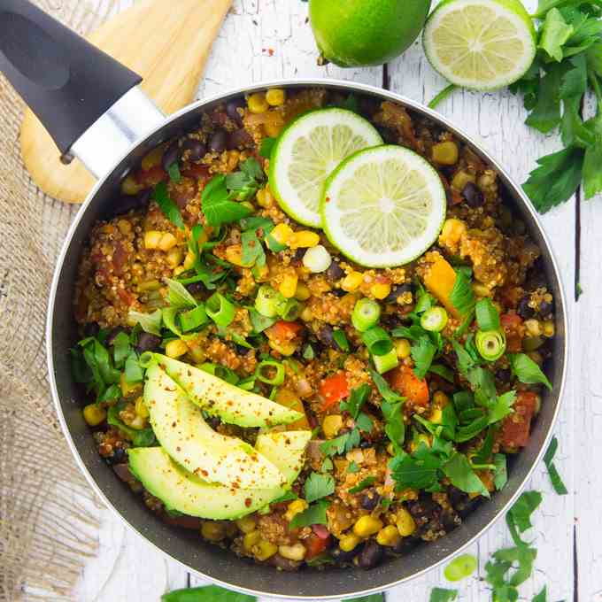 One Pan Mexican Quinoa