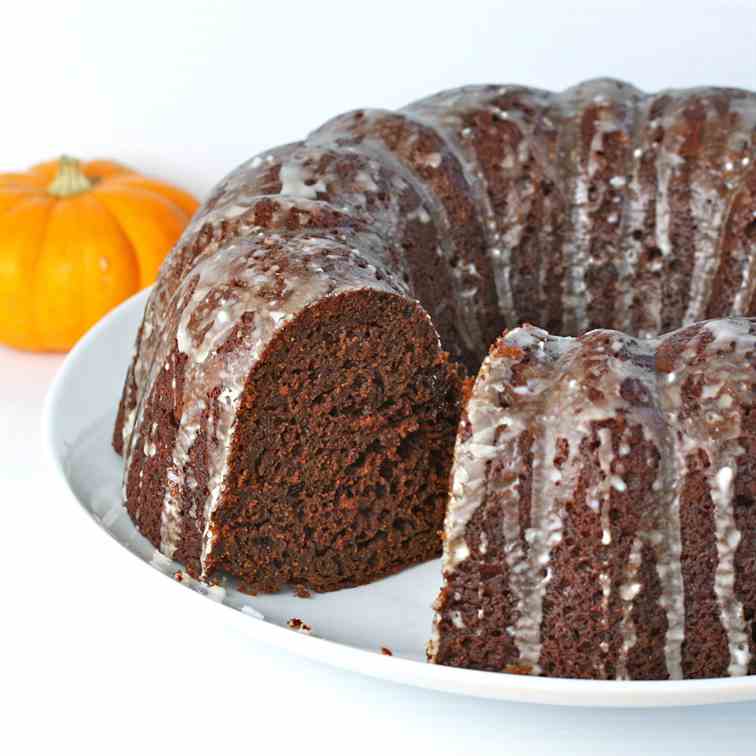 Chocolate Pumpkin Cake