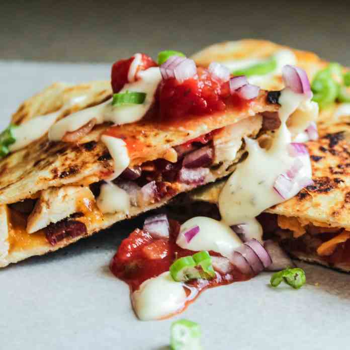 Santa Fe Chicken Quesadilla