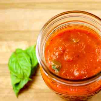 Twenty Minute Marinara Sauce