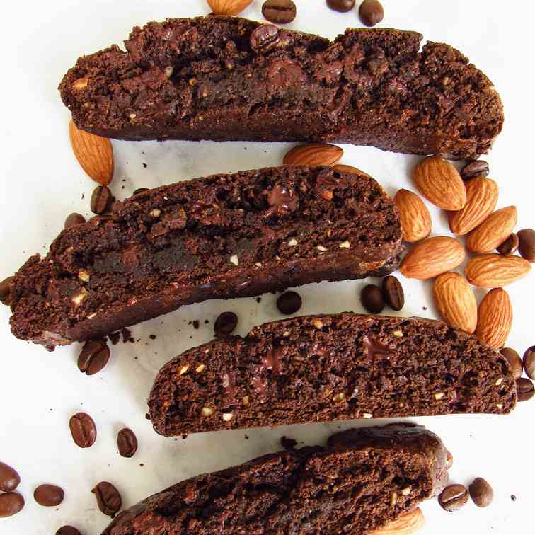 Chocolate Almond Biscotti